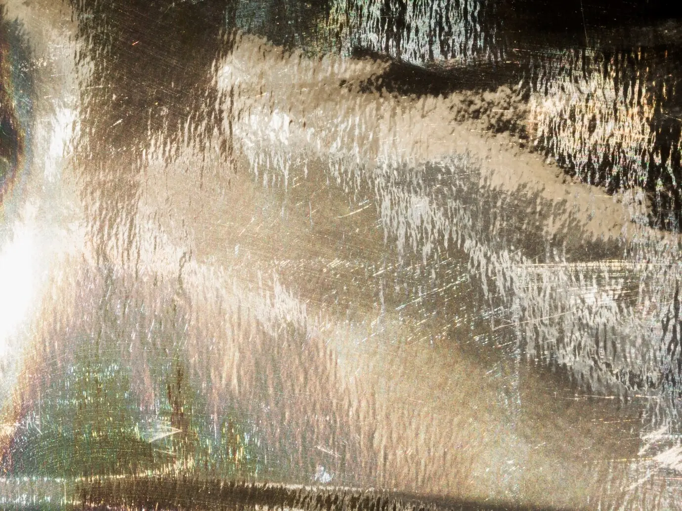 Abstrakte Goldtextur in Öl